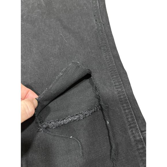 Fear Of God Fourth Collection 2015-2016 Ankle Zip Black Jeans Ripped 29 - Picture 8 of 16